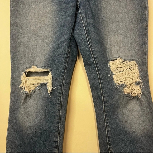 MADEWELL The Perfect Vintage Distressed Light Wash Jeans - Picture 4 of 12